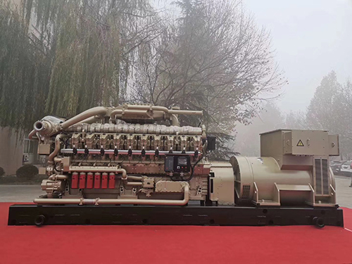 濟(jì)柴系列300-4000KW頁巖氣發(fā)電機(jī)組